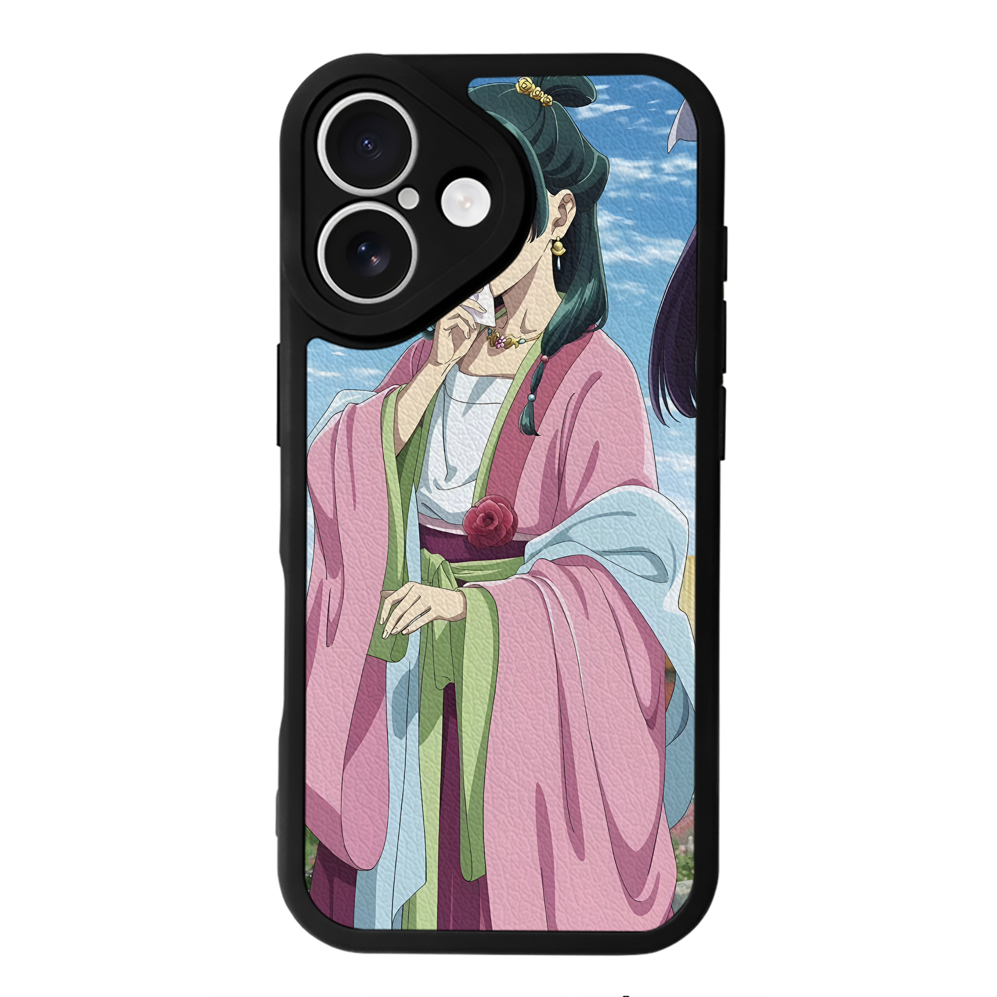 薬屋のひとりごと The Apothecary Diaries 【iPhone 16シリーズ対応】シリコンスマホケース（レザー調） 材質：シリコン